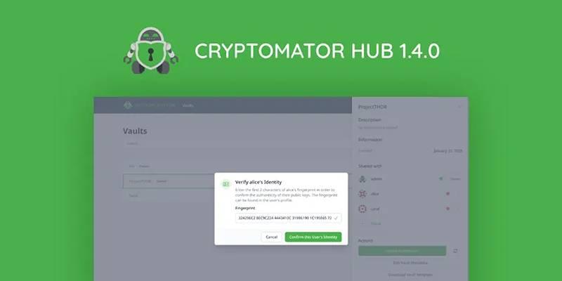 Cryptomator Hub 1.4.0 Adds Web of Trust and Vault Access Control